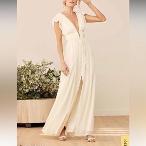 Lulus I’m all yours white maxi